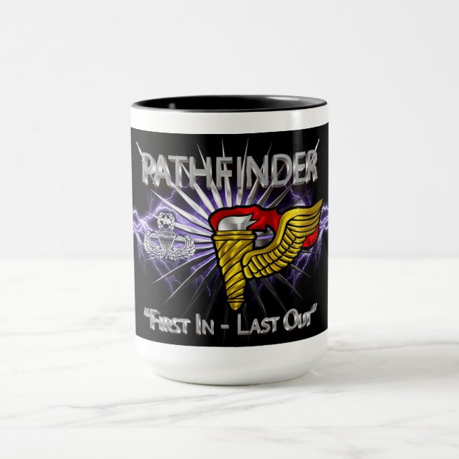 Mug Badge Pathfinder - "Premier En Dernier" (Centre)