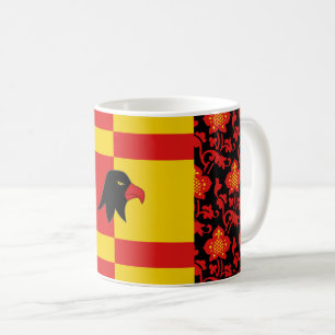 Mug Badge Populace du Canton de Falconcrée