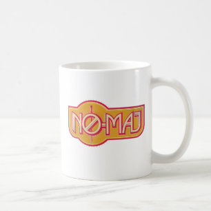 Mug Badge rouge et jaune NO-MAJ™