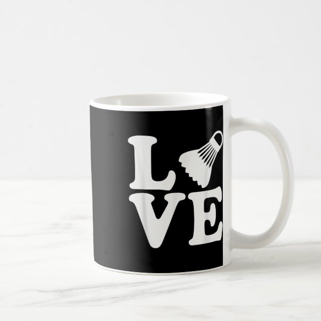 Mug Badminton Love (Droite)