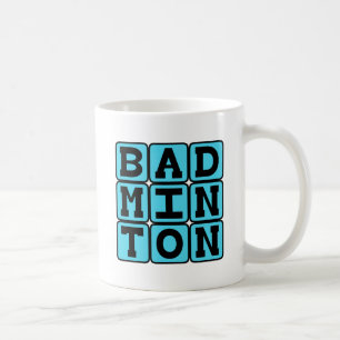 Mug Badminton, Sport De Raquette
