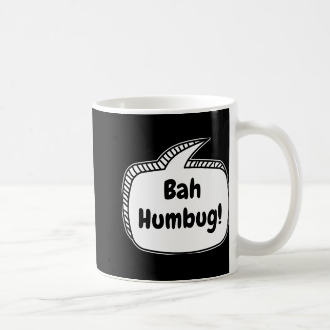 Mug Bah Humbug Speech Bubble T Shirt  (Droite)