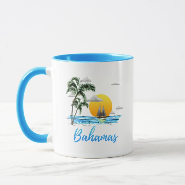 Mug Bahamas Vacances (Gauche)