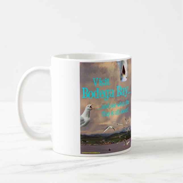 Mug Baie de Bodega de visite ! (Gauche)