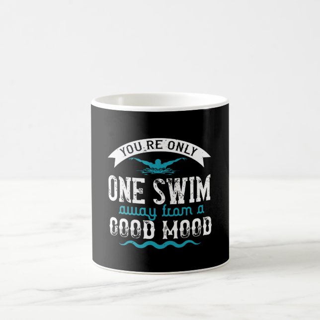 Mug Baignade - Vous n'êtes qu'à une nage (Centre)