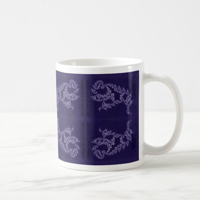 Mug Baigneuse Lacey - Bleu pourpre (Droite)