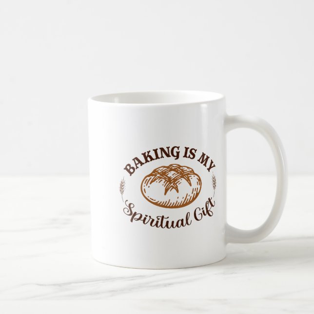 Mug Baking Is My Sritual Gift Funny Bake Lover Pastry  (Droite)