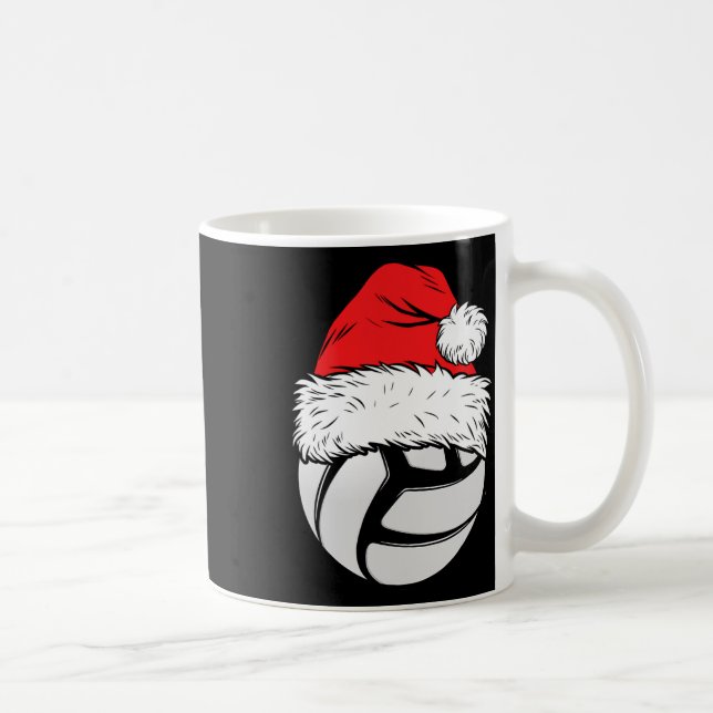 Mug Bal de volley-ball de Noël Noël Noël (Droite)