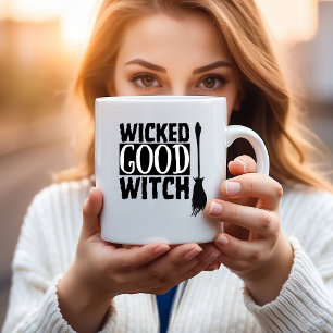 Mug Balai de sorcière méchant et drôle pour Halloween