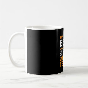 Mug Balai d'Halloween de professeur de maths drôle