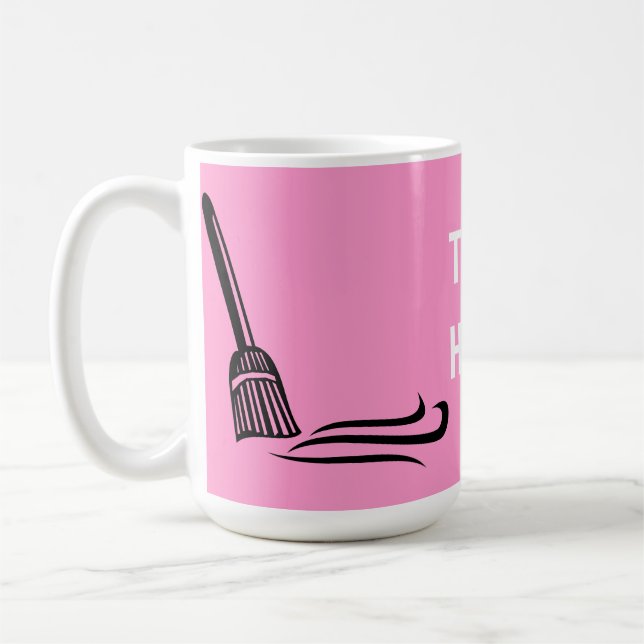 Mug Balai rapide - champ propre (Gauche)