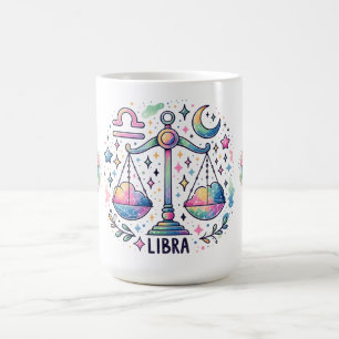 Mug Balance coloré de la Balance Zodiaque Astrologie