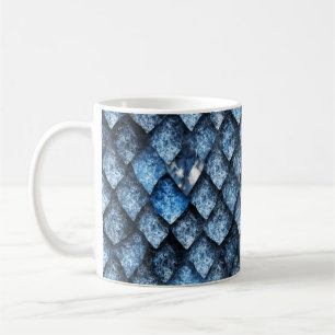 Mug Balance de dragon / gemmes bleues