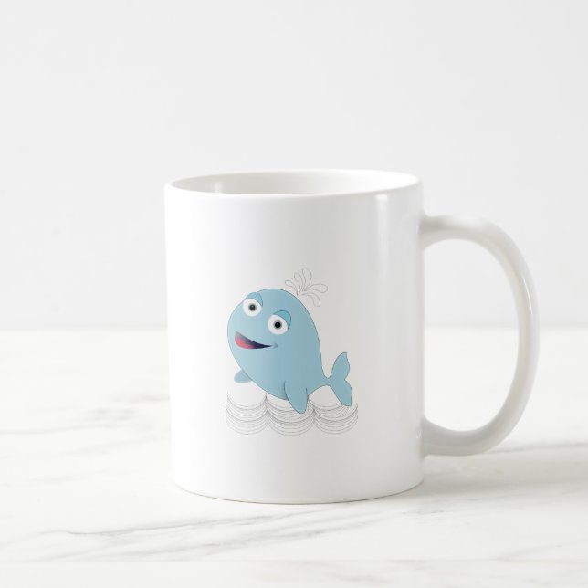 Mug Baleine bleue (Droite)