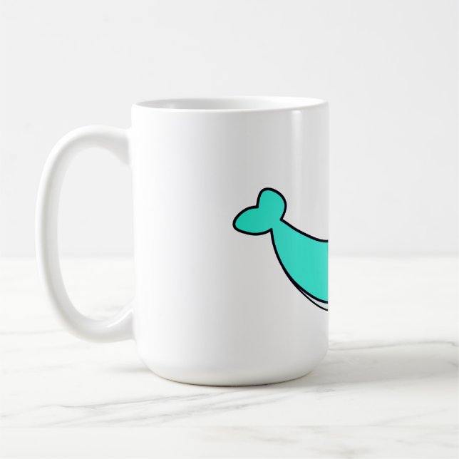 Mug Baleine, Mer, Eau (Gauche)