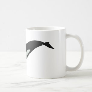 Mug Baleine noire et blanche tueuse à Orca