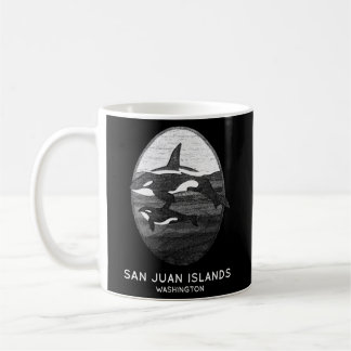 Mug Baleines de San Juan Washington Orca