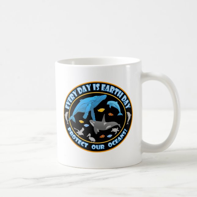 Mug Baleines et dauphins (Droite)