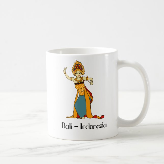 Mug Balinais Danseuse Indonésie (Droite)