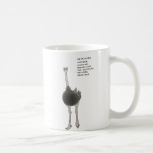 Mug baliverne d'autruche