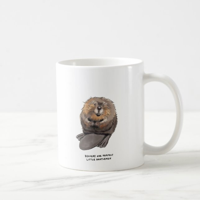 Mug baliverne de castor (Droite)