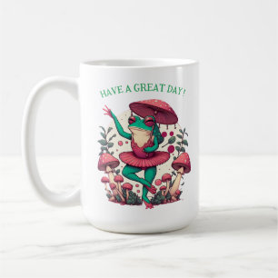 Mug Ballerine de grenouille Danse magique Conte de fée