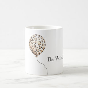 Mug Ballon imprimé léopard Sois Sauvage