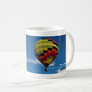 Mug Ballons à air chaud en vol