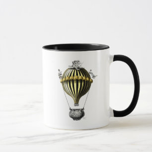 Mug Ballotte baroque Noir Jaune
