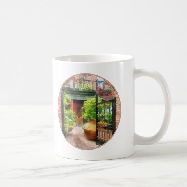 Mug Baltimore - Cour de restaurant Fells Point (Droite)