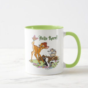 Mug Bambi Avec Papillon Sur La Queue