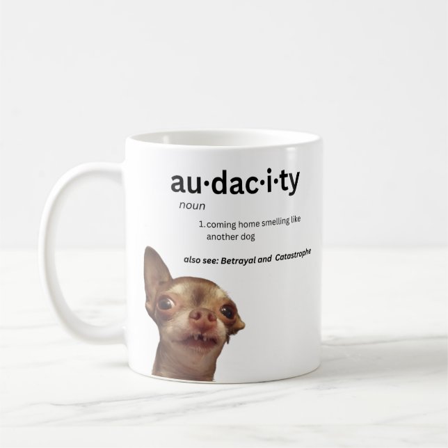 Mug Bambi et sa boue d'audace (Gauche)
