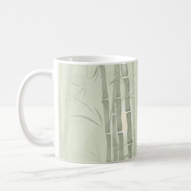 Mug Bamboo vert (Gauche)
