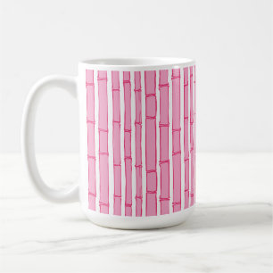 Mug Bambooey Rayure Bambou en Rose