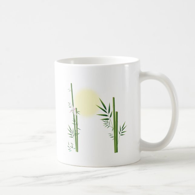 Mug Bambou et libellule (Droite)