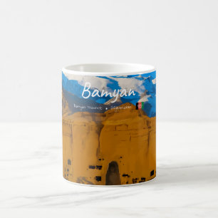 Mug Bamyan, Afghanistan - Vallée des falaises de Boudd