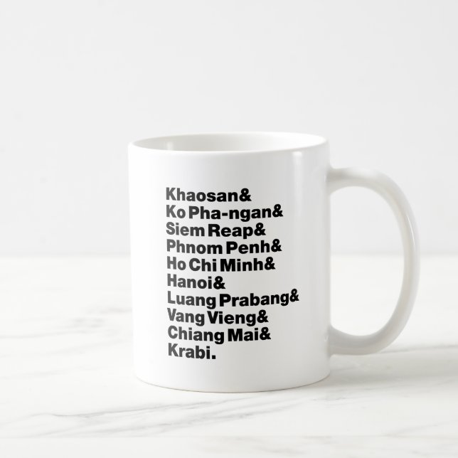 Mug Banana Pancake Trail / Circuit (Droite)