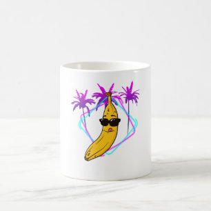 Mug banane cool rétro