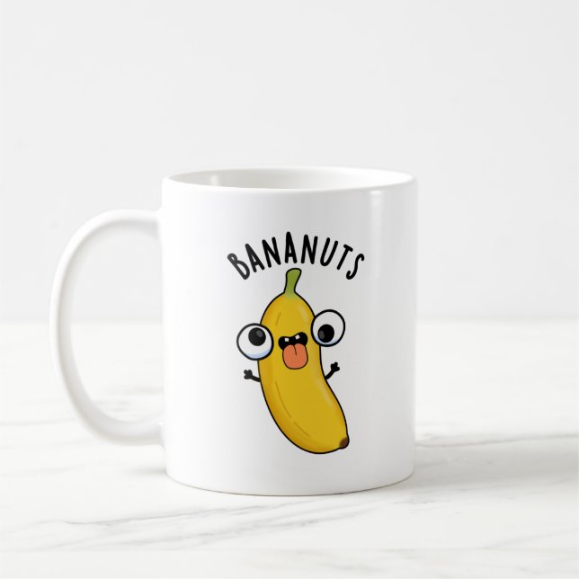 Mug Bananuts Funky Fou Banana Fruit Pun (Gauche)