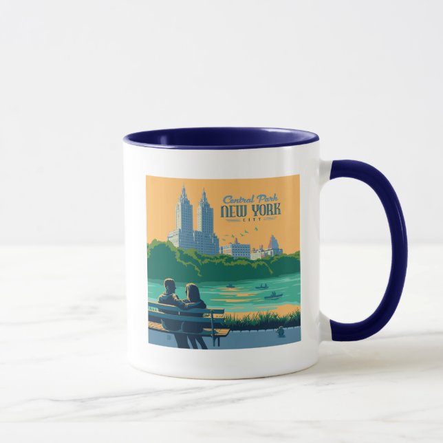 Mug Banc de New York Central Park (Droite)