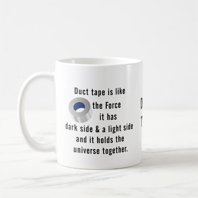 Mug Bande à goutte, humour d'ingénierie (Gauche)