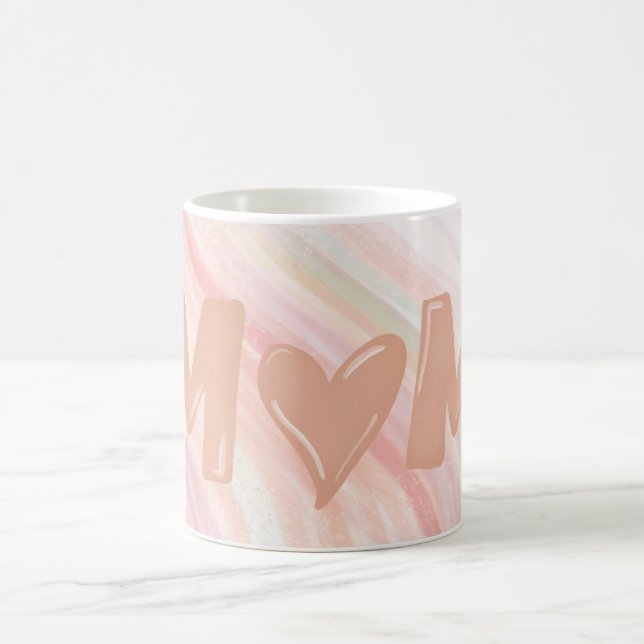Mug Bande de café de la fête des mères (Centre)