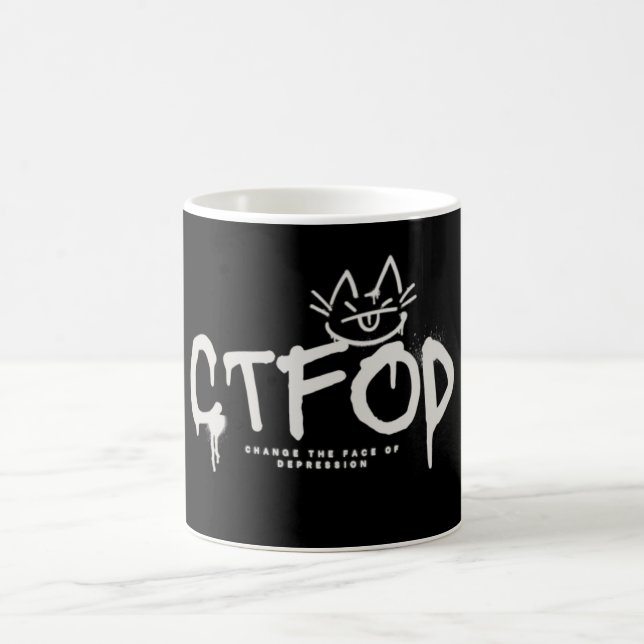 Mug Bande de peinture de l'Avocat de peinture de la DO (Centre)