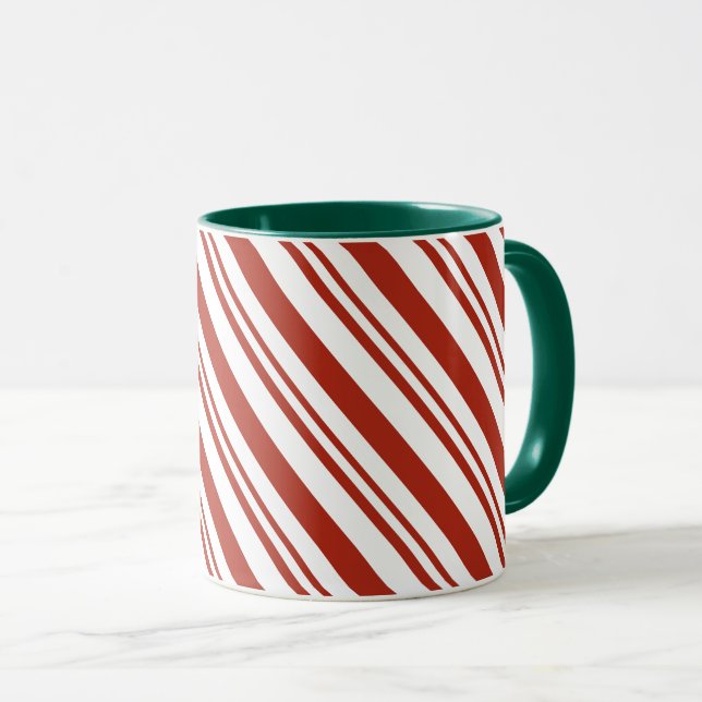 Mug Bande de sucre de canne (Devant droit)