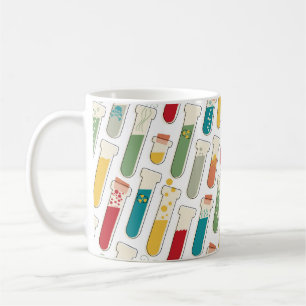 Mug Bande de tube d'essai de chimie moderne du milieu 