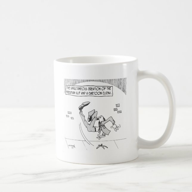 Mug Bande dessinée 3169 de Freud (Droite)