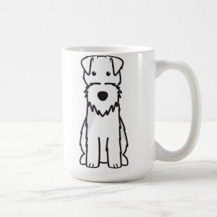 Mug Bande dessinée de chien de gallois Terrier
