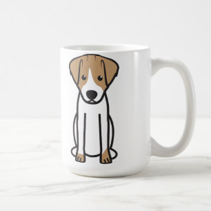 Mug Bande dessinée de chien de Jack Russell Terrier