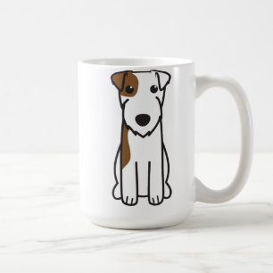 Mug Bande dessinée de chien de Russell Terrier de