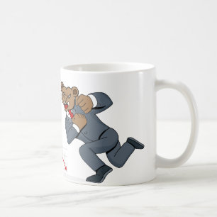 Mug Bande dessinée de marché boursier de bataille